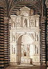 Andrea Bregno Canvas Paintings - Piccolomini Altar